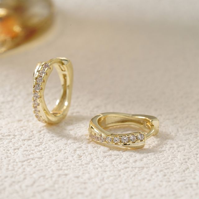 Sofia Huggie Hoops 
